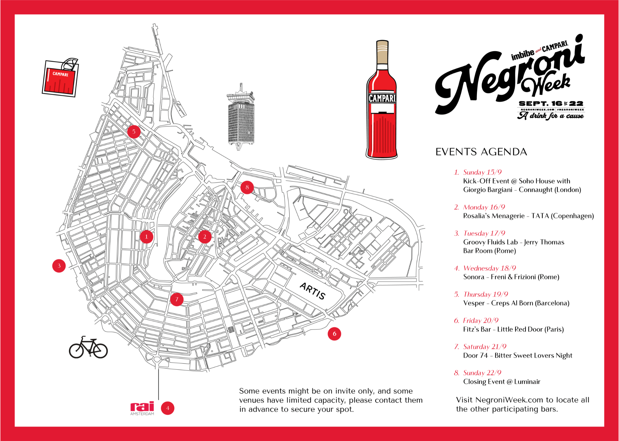 Negroni Week programma